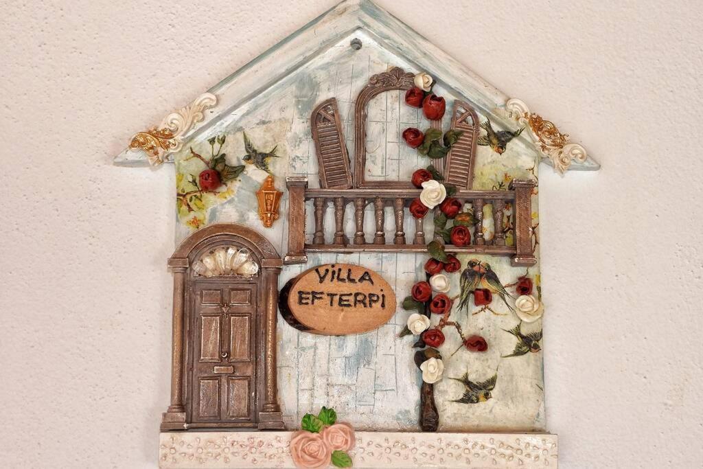 Traditional Villa Efterpi Chalki Town Exteriör bild